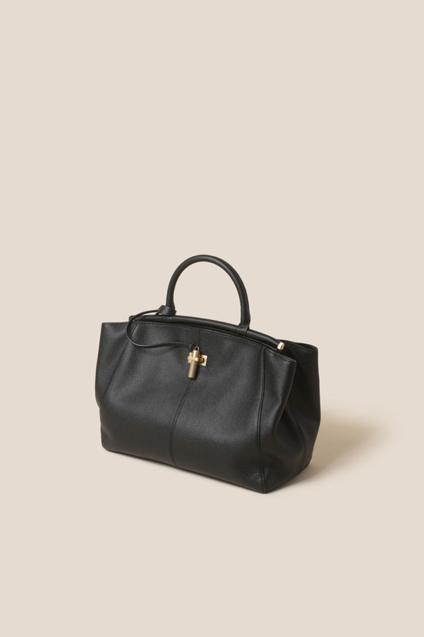 COURONNE - 토트백 - Fermoir Tote 31 (Black)