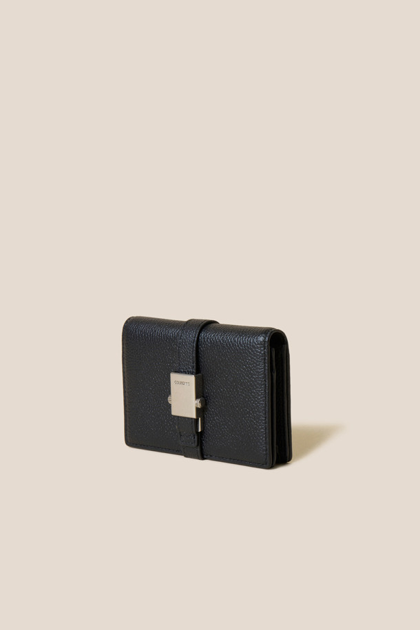 COURONNE - 반지갑 - Posie Card Wallet (Black)