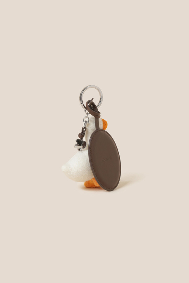 COURONNE - 키링/참 - Collie mirror Charm (Brown)