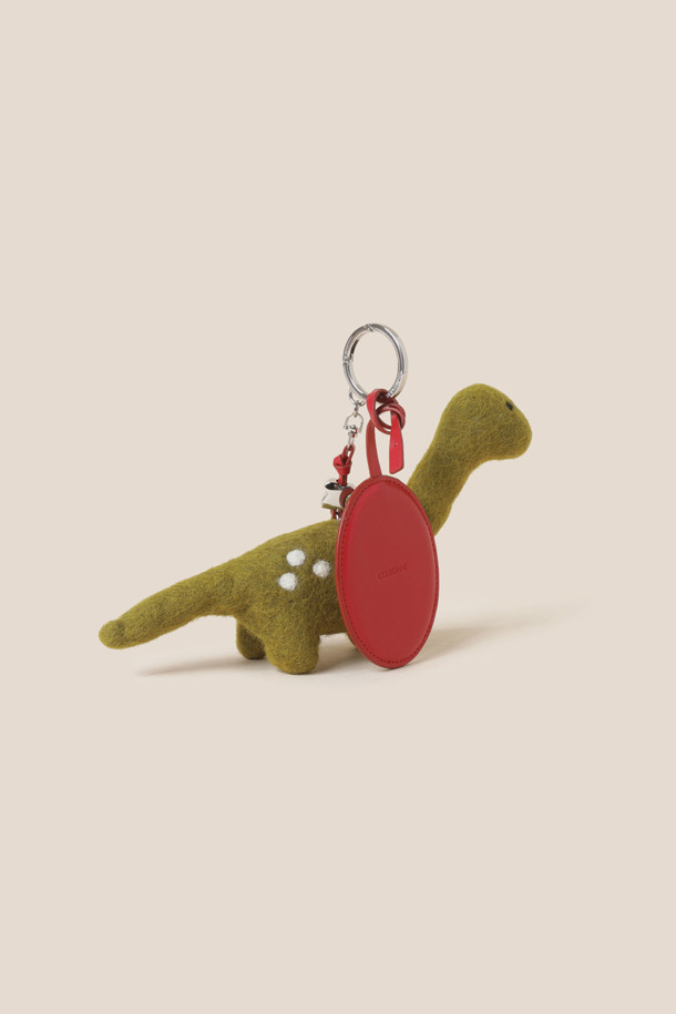 COURONNE - 키링/참 - Collie Mirror Charm (Red)