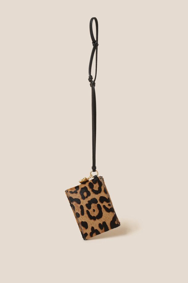 COURONNE - 키링/참 - Duce Charm Leopard (Black&Dark Brown)