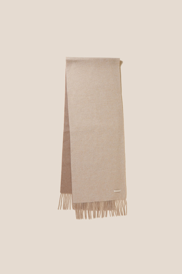 COURONNE - 스카프/머플러 - Doux deux Muffler 180 (Light Beige)