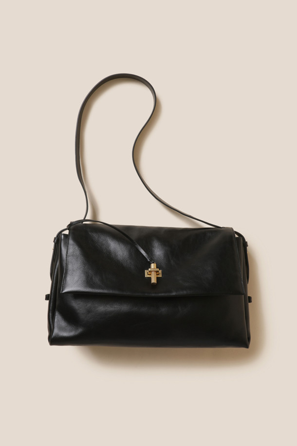 COURONNE - 숄더백 - Fermoir Shoulder 42 (Black)