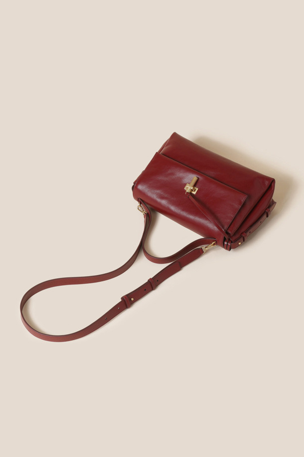 COURONNE - 토트백 - Fermoir Tote 33 (Red)