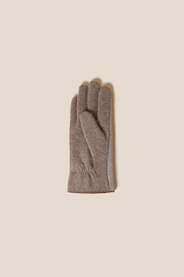 COURONNE - 장갑 - Natter Gloves (Dark Beige)