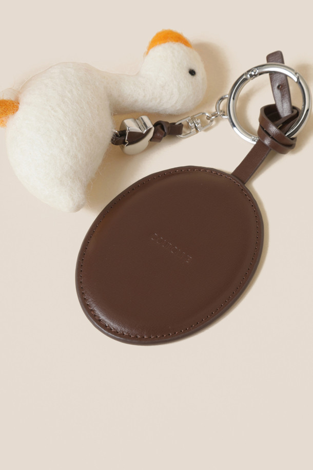 COURONNE - 키링/참 - Collie mirror Charm (Brown)