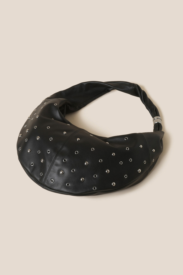 COURONNE - 크로스백 - Savoir Cross 59 Stud (Black)