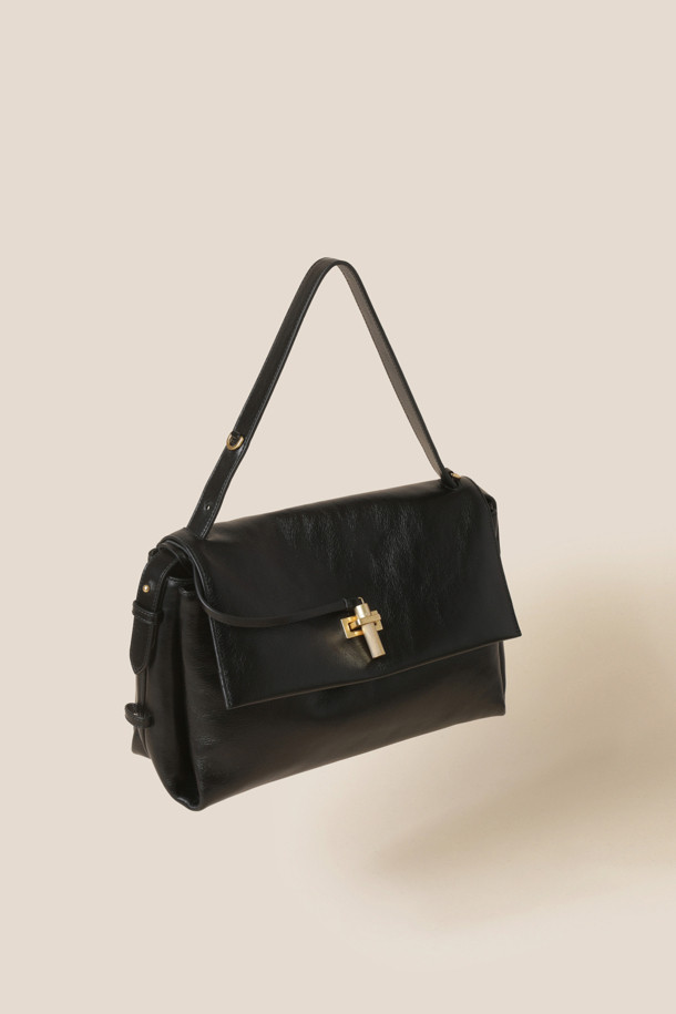 COURONNE - 토트백 - Fermoir Tote 33 (Black)