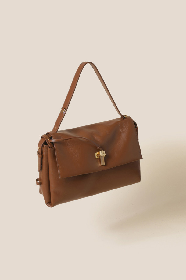 COURONNE - 토트백 - Fermoir Tote 33 (Brown)