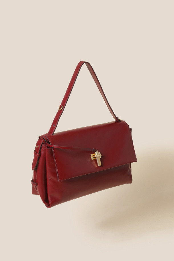 COURONNE - 토트백 - Fermoir Tote 33 (Red)