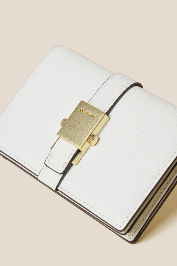 COURONNE - 반지갑 - Posie Card Wallet (White)