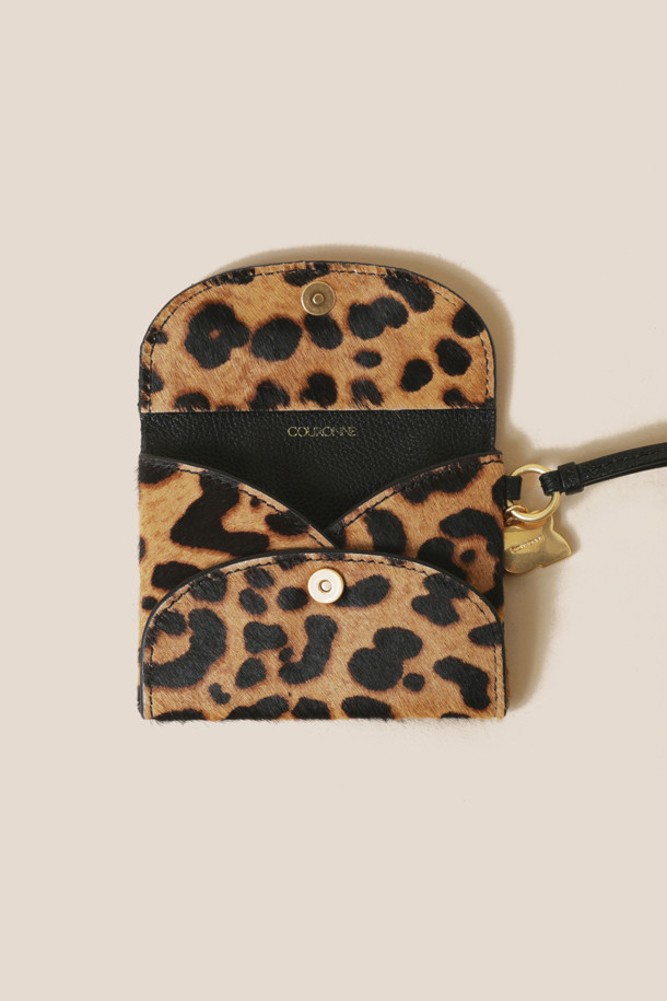 COURONNE - 키링/참 - Duce Charm Leopard (Black&Dark Brown)