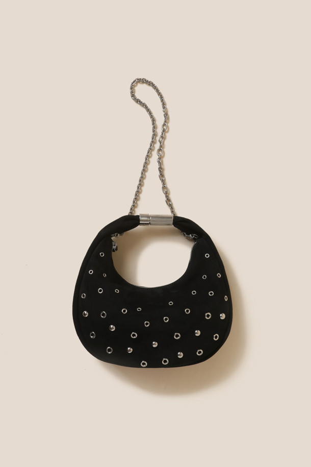 COURONNE - 크로스백 - Savoir Cross 24 Stud (Black)