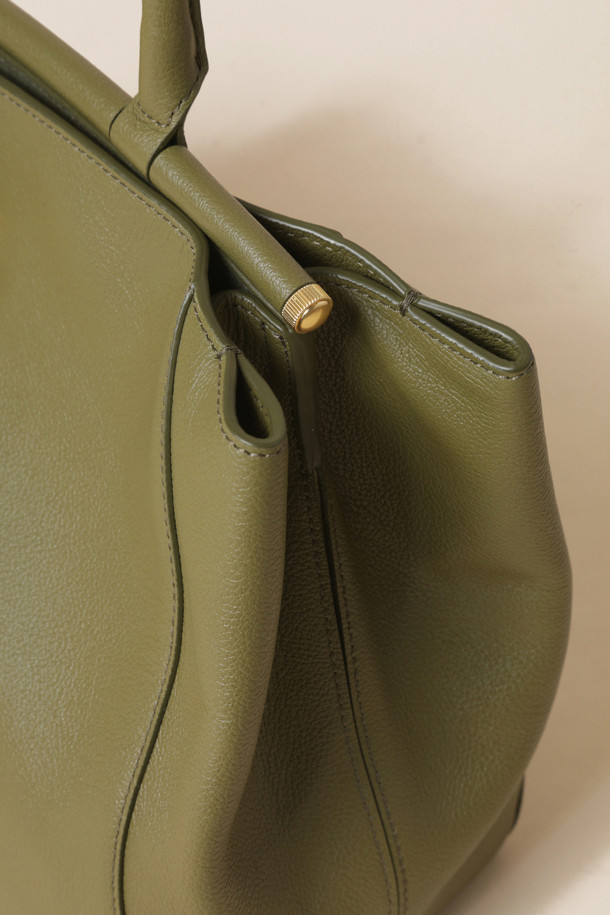 COURONNE - 토트백 - Fermoir Tote 31 (Khaki)