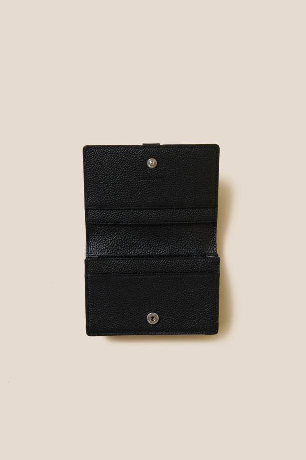 COURONNE - 반지갑 - Posie Card Wallet (Black)