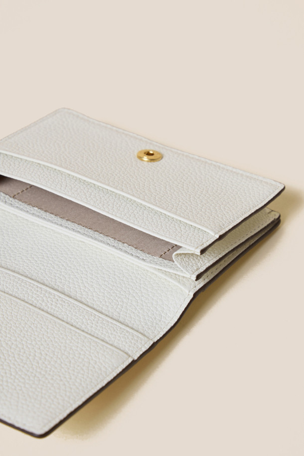 COURONNE - 반지갑 - Posie Card Wallet (White)