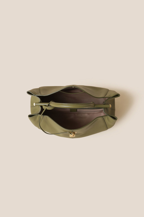 COURONNE - 토트백 - Fermoir Tote 31 (Khaki)