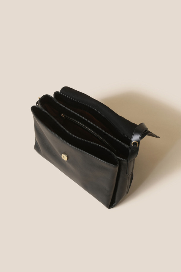 COURONNE - 토트백 - Fermoir Tote 33 (Black)