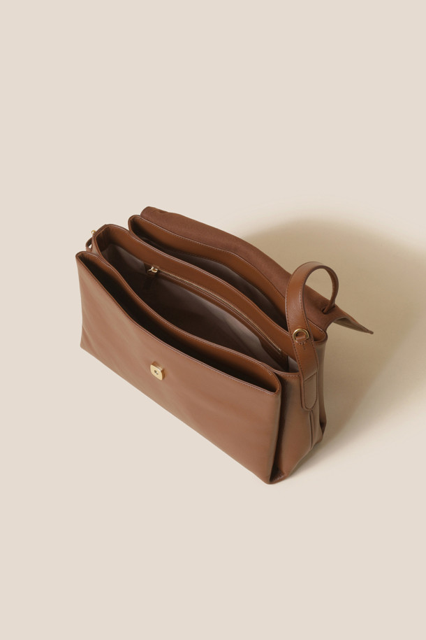 COURONNE - 토트백 - Fermoir Tote 33 (Brown)