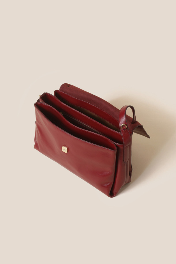 COURONNE - 토트백 - Fermoir Tote 33 (Red)