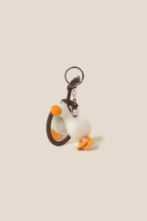 Collie mirror Charm (Brown)