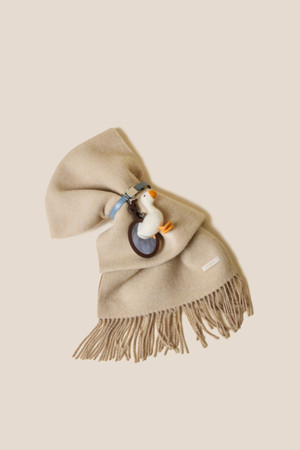 Doux deux Muffler 180 (Light Beige)