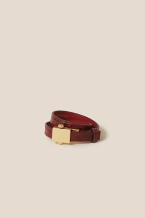 Le Temp Bracelet (Red)