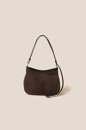 [쿠론X어그스트] Love Shoulder 23 Suede (Dark Brown)