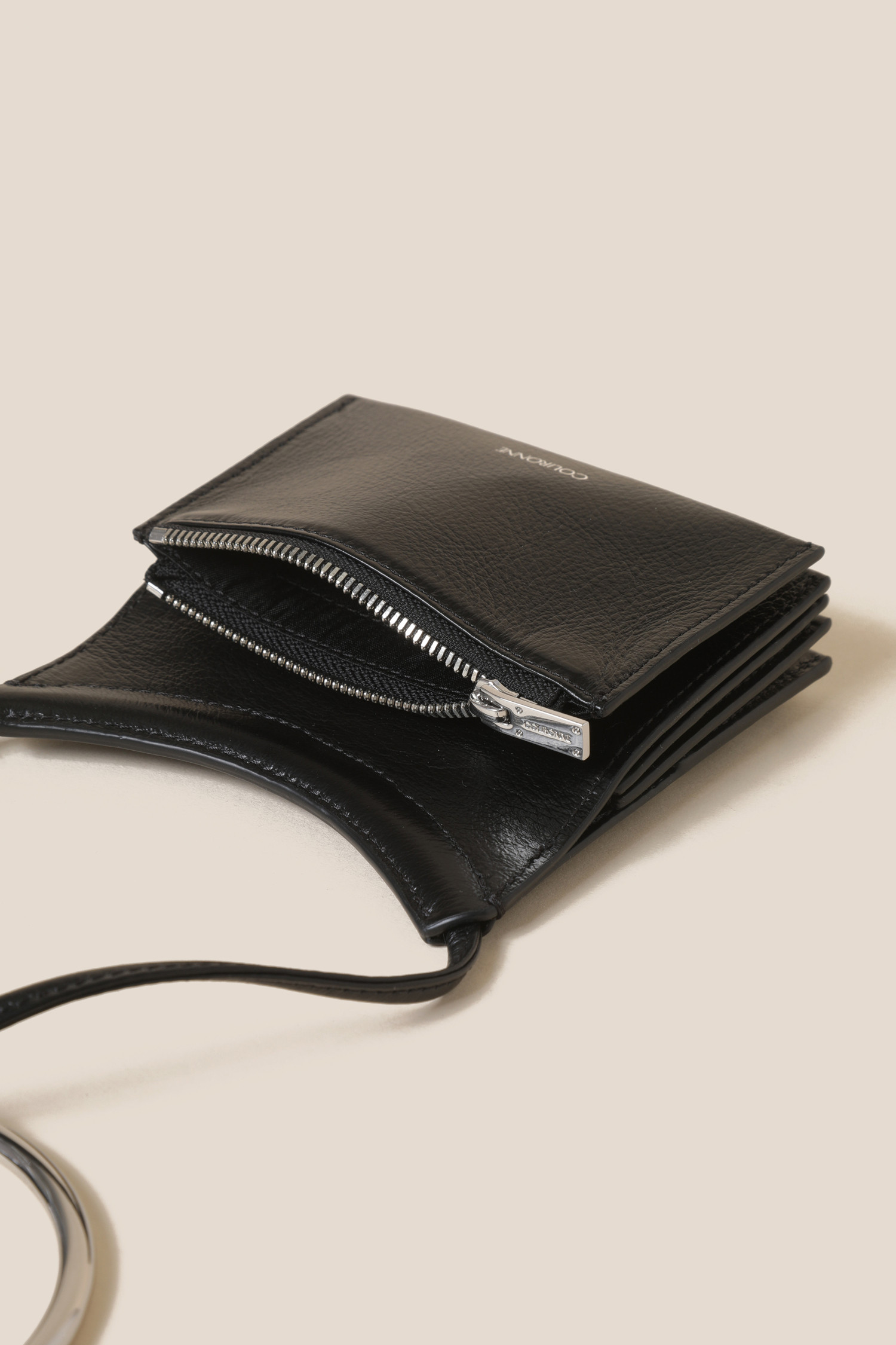 折りたたみ財布 COURONNE Savoir Card Wallet Black RCWGX24642BKX Savoir Card Wallet (Black)_RCWGX24642BKX - 감도 깊은 취향