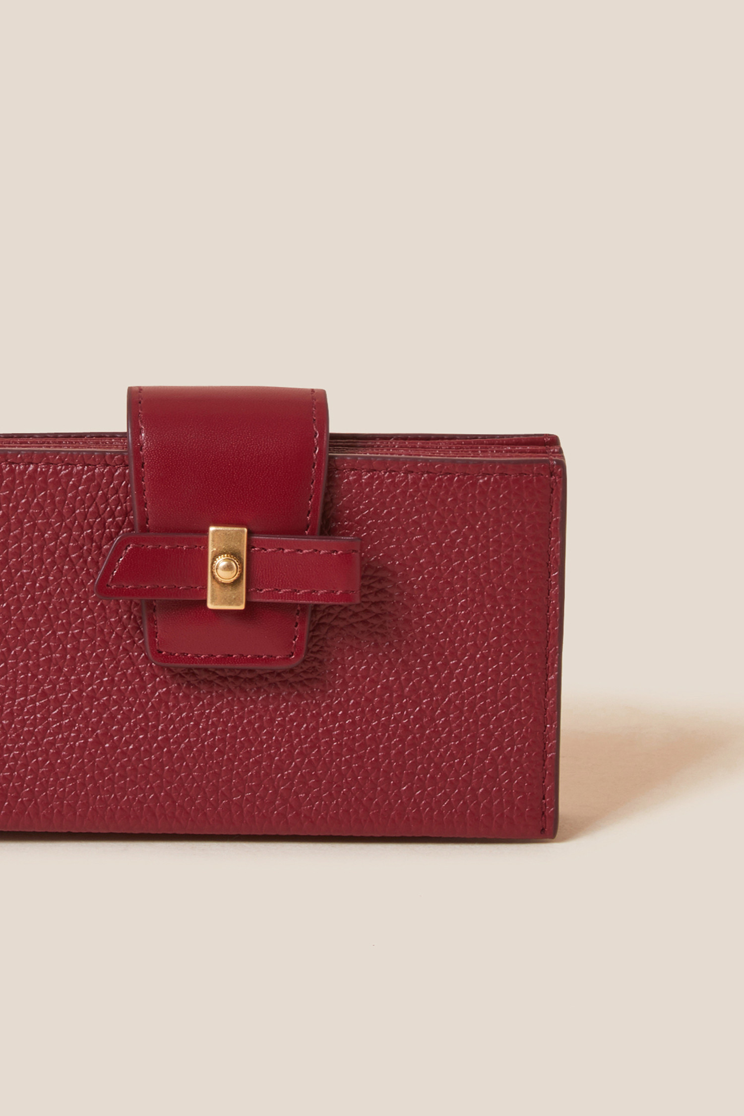 カードケース・名刺入れ COURONNE Ines Accordion Card Wallet RCWGX24644RED COURONNE] Ines Accordion Card Wallet