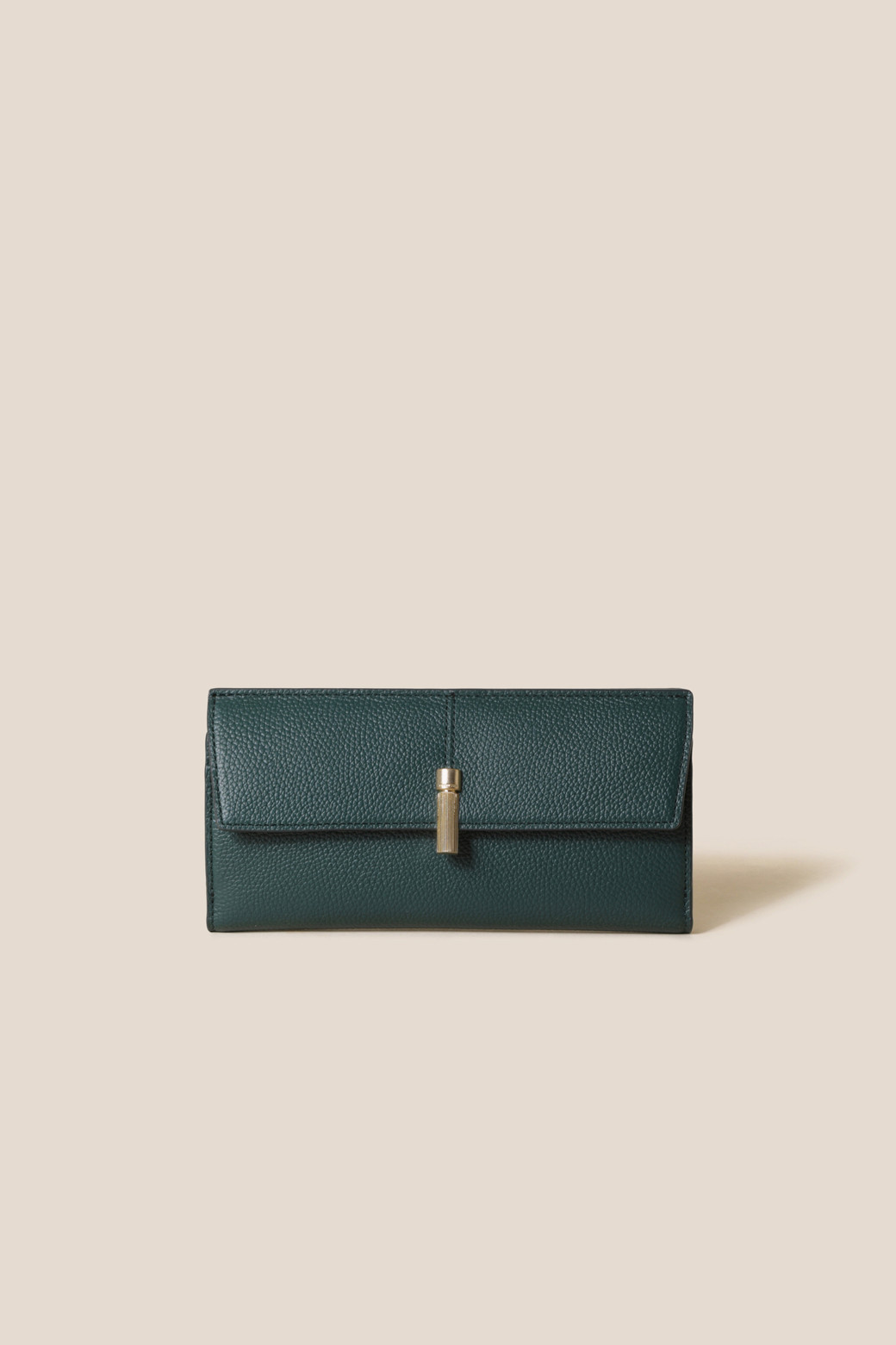 ☆COURONNE☆ Flanner Long Wallet RCWDX25141PIL COURONNE] Flanner Long Wallet