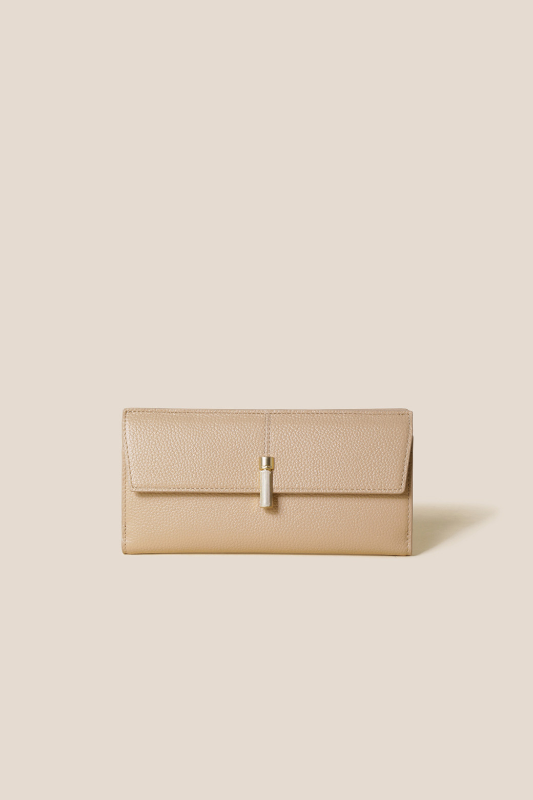 ☆COURONNE☆ Flanner Long Wallet RCWDX25141BKX COURONNE] Flanner Long Wallet