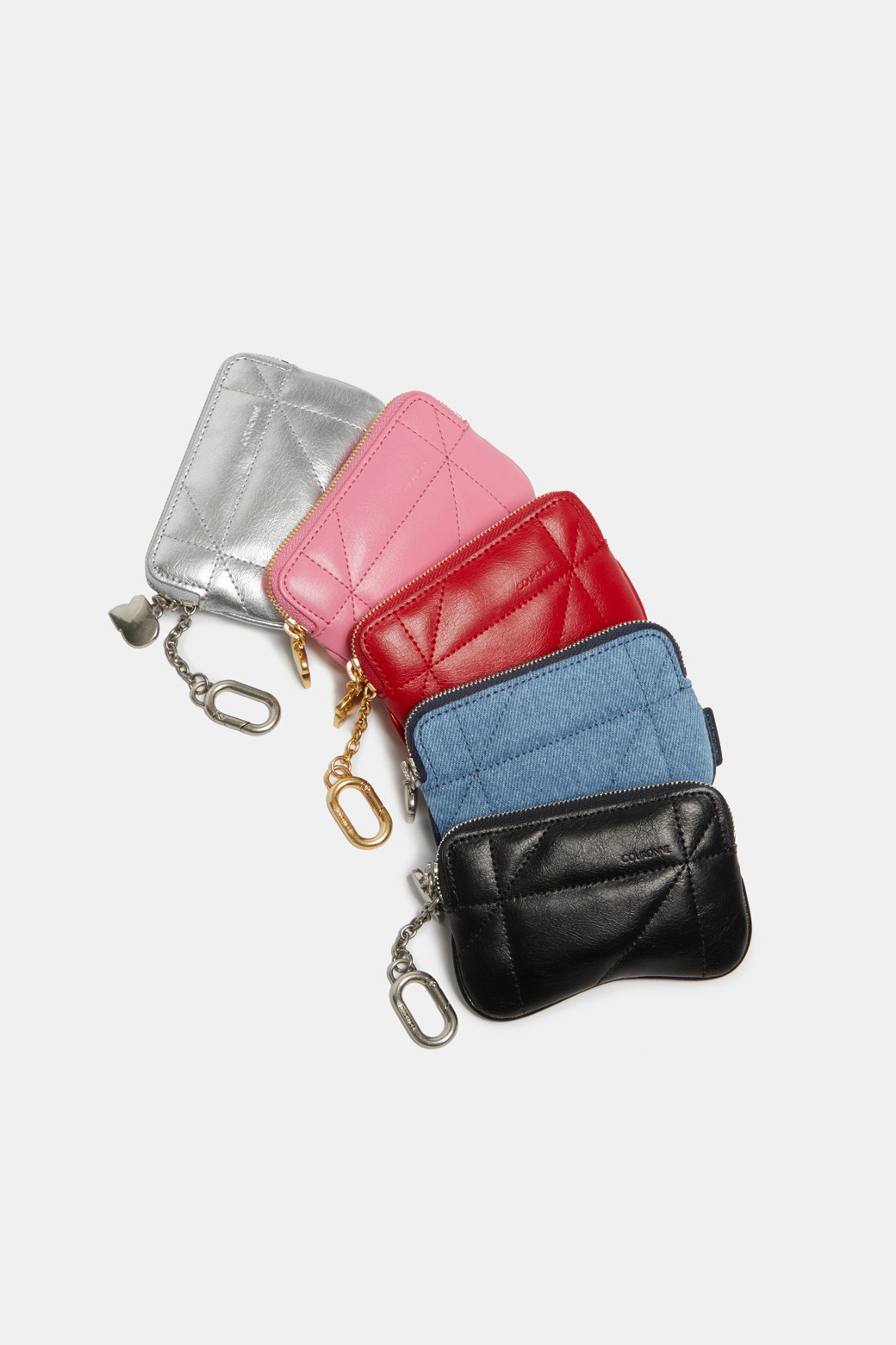 ★COURONNE★Ivresse Mini Zipper Card Ivresse Mini Zipper Card_COURONNE - 코오롱몰
