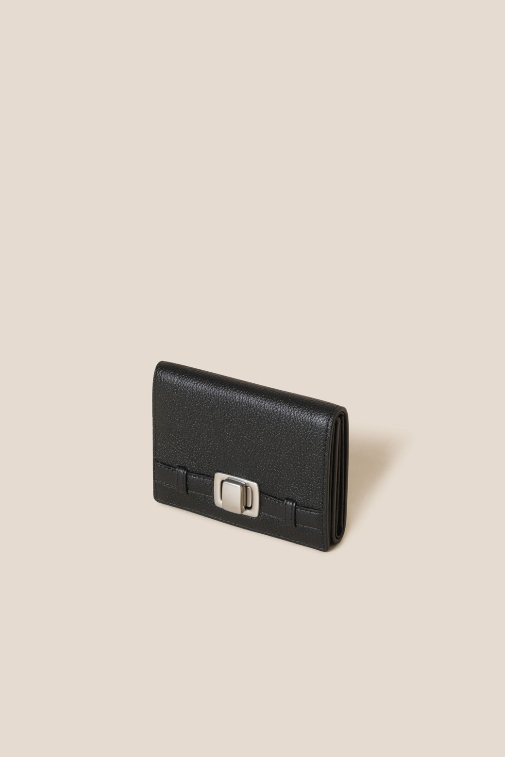☆COURONNE☆ Facade Noa MiniHalf Wallet RCWFX25144RED Facade Noa Mini-Half Wallet_COURONNE - 코오롱몰