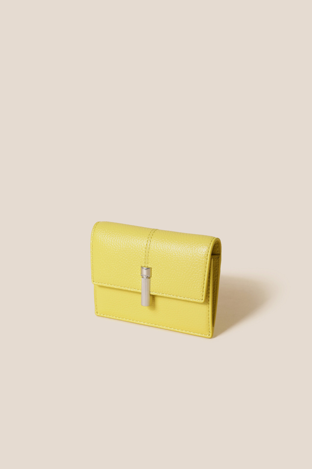 ☆COURONNE☆ Flanner Card Wallet RCWGX25143IVD COURONNE] Flanner Card Wallet
