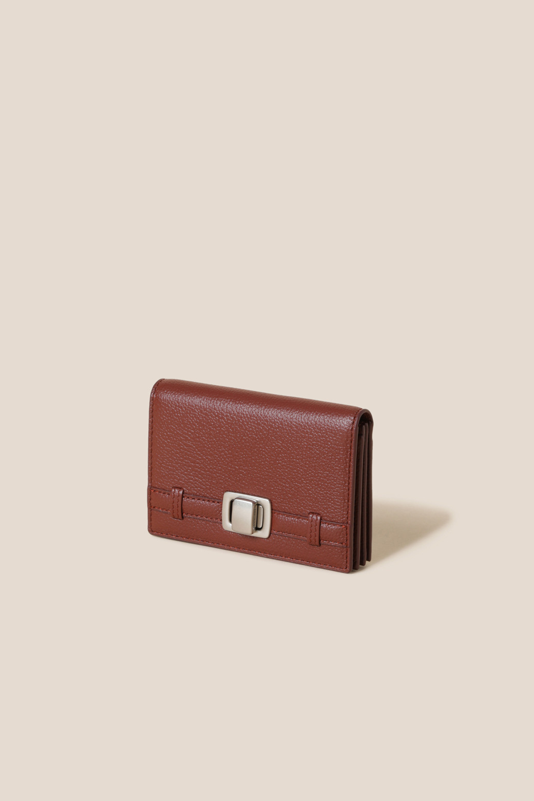 ☆COURONNE☆ Facade Noa Accordian Card Wallet RCWGX25146RED Facade Noa Accordian Card Wallet_RCWGX25146RED - 감도 깊은