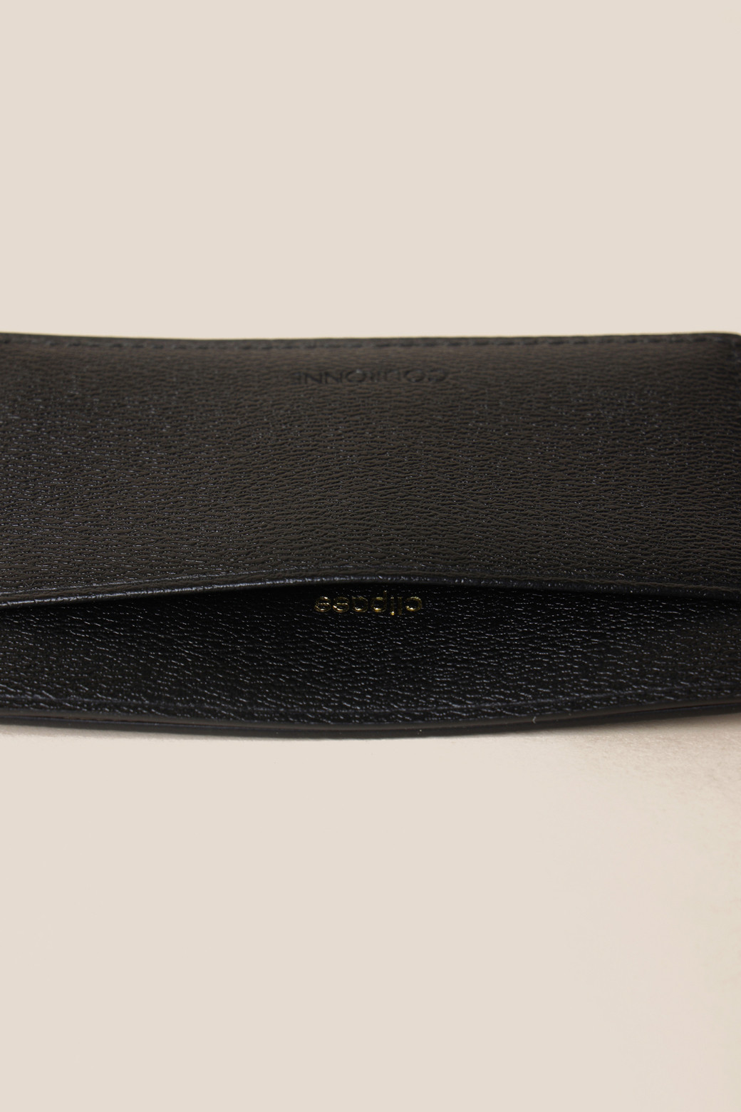 ☆COURONNE☆ Le Temp Flat card Wallet RCWGX25112BKX Le Temp Flat card Wallet_COURONNE - 코오롱몰