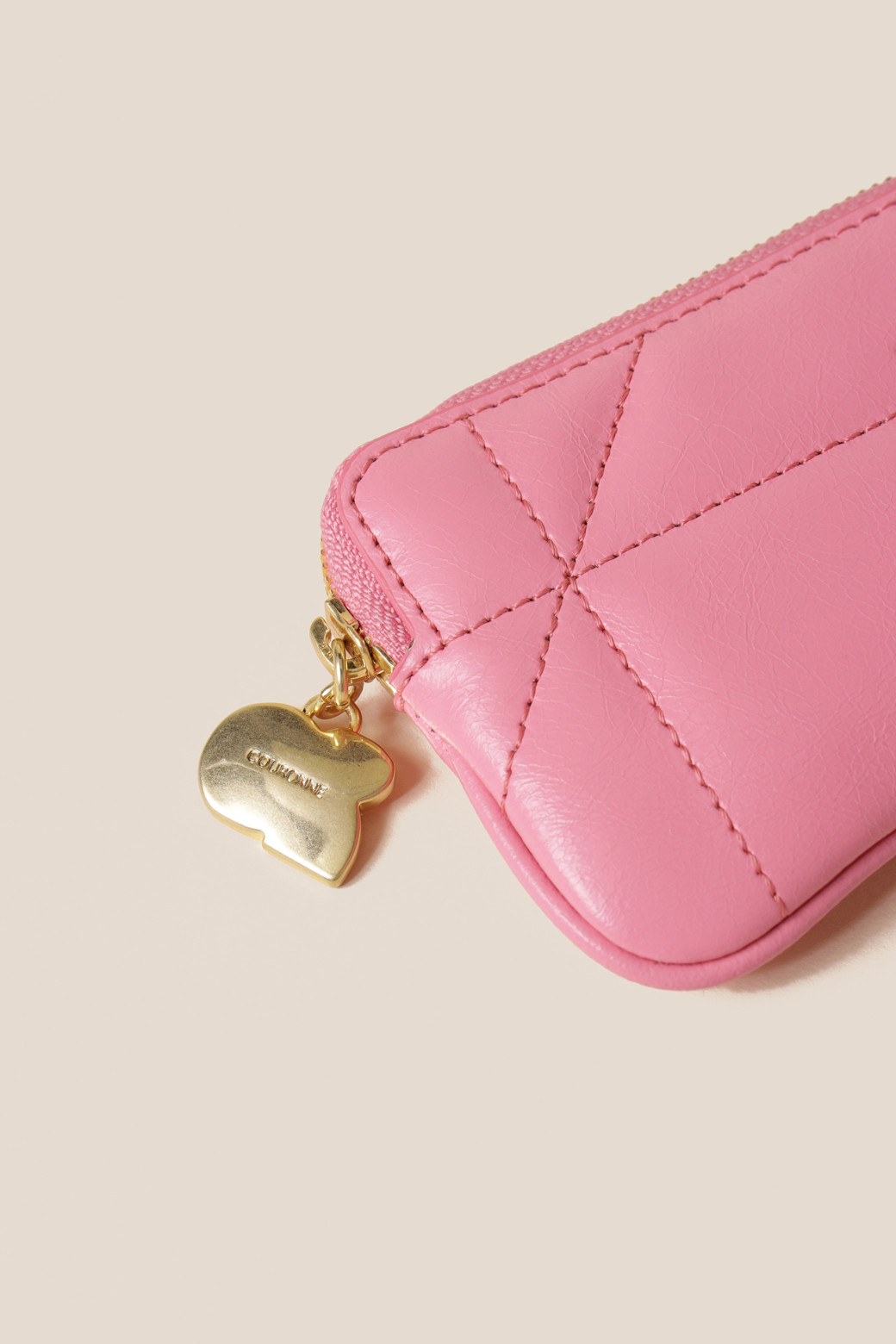 ☆COURONNE☆ Ivresse Mini Zipper Card RCWGX25145SIX Ivresse Mini Zipper Card_COURONNE - 코오롱몰