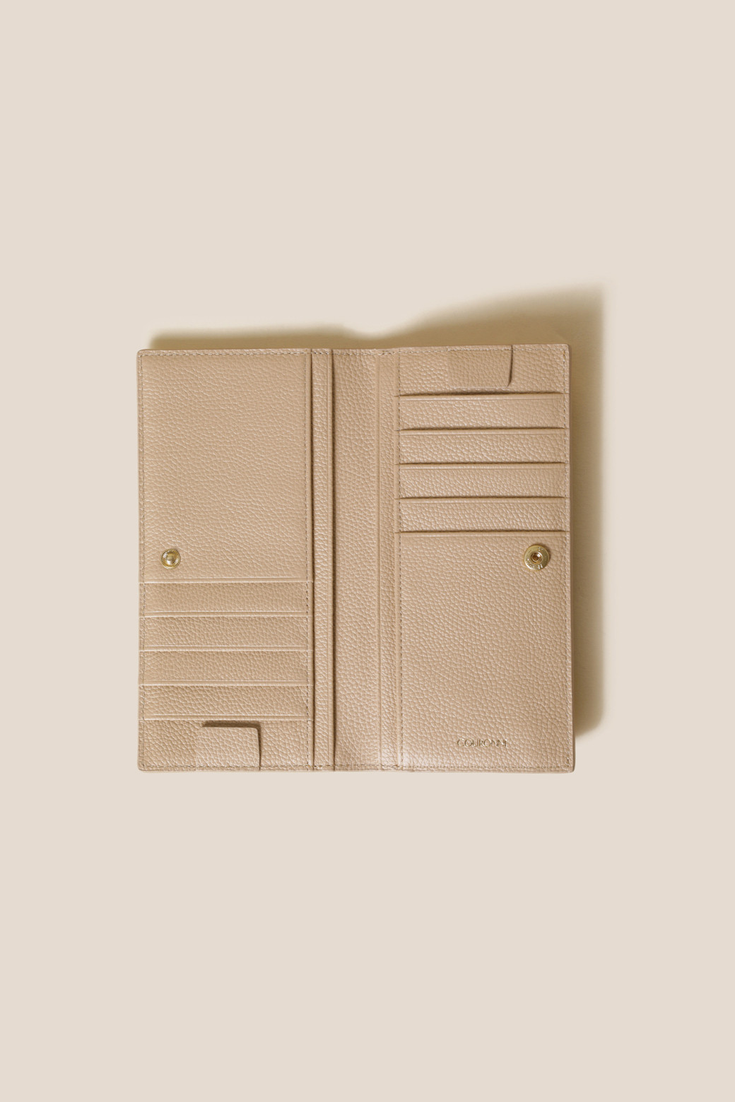 ☆COURONNE☆ Flanner Long Wallet RCWDX25141PIL COURONNE] Flanner Long Wallet