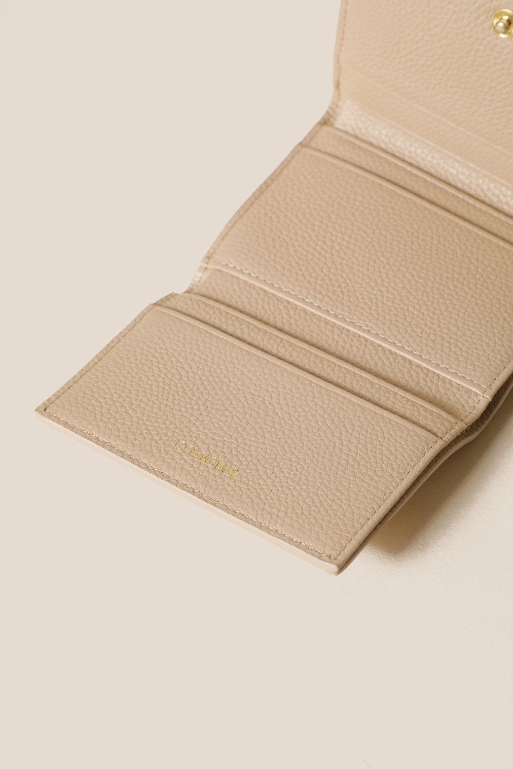 ☆COURONNE☆ Flanner Minihalf Wallet RCWFX25141PIL COURONNE] Flanner Mini-half Wallet
