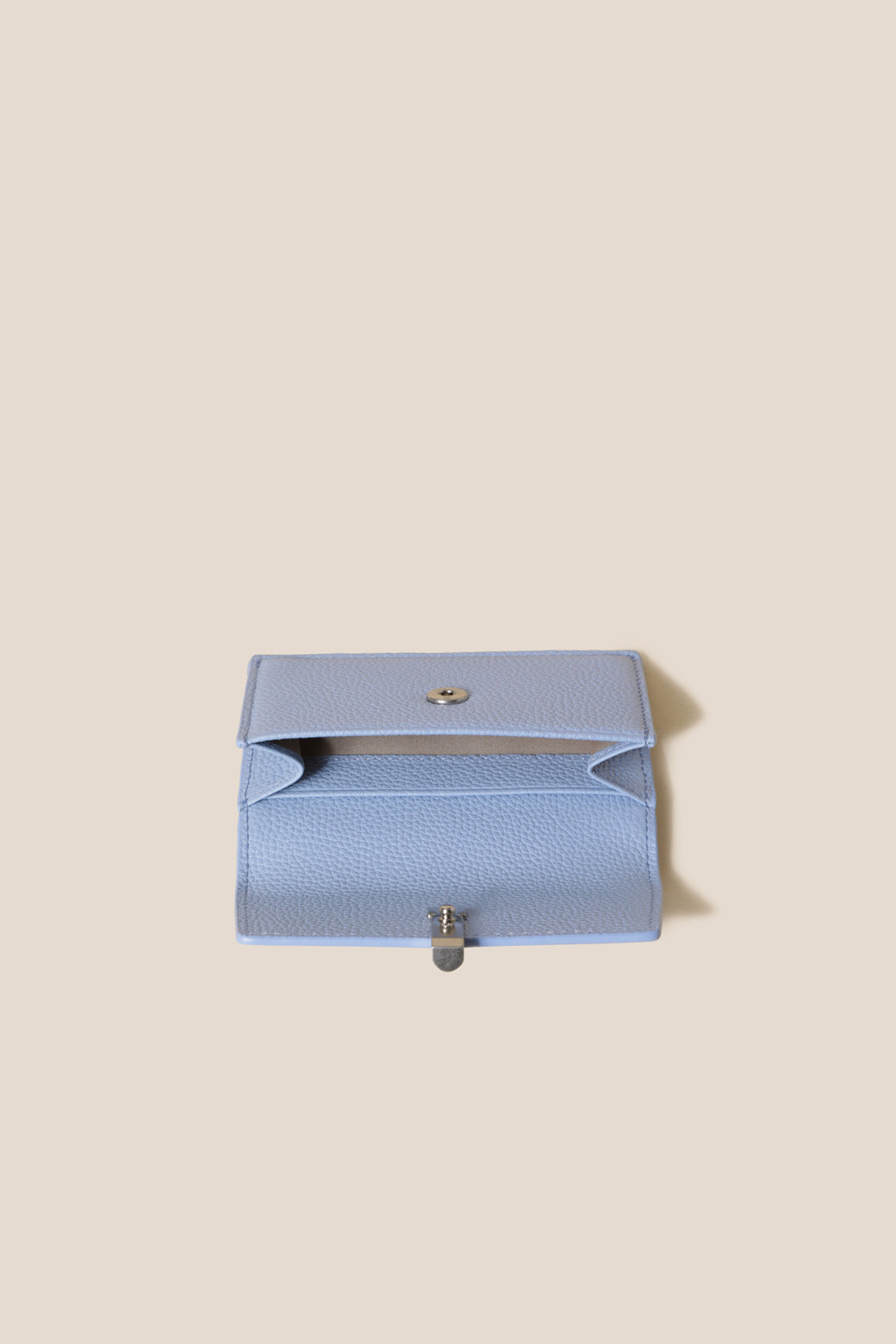 折りたたみ財布 COURONNE Flanner Card Wallet_RCWGX25143BUL COURONNE] Flanner Card Wallet