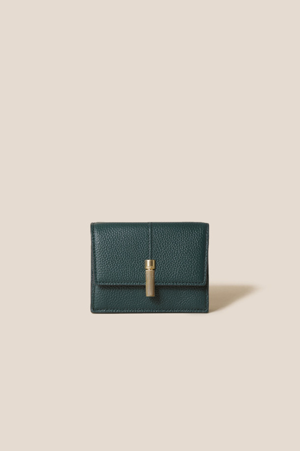 COURONNE - 반지갑 - Flanner Mini-half Wallet