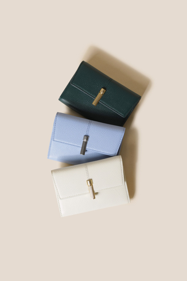 COURONNE - 반지갑 - Flanner Card Wallet