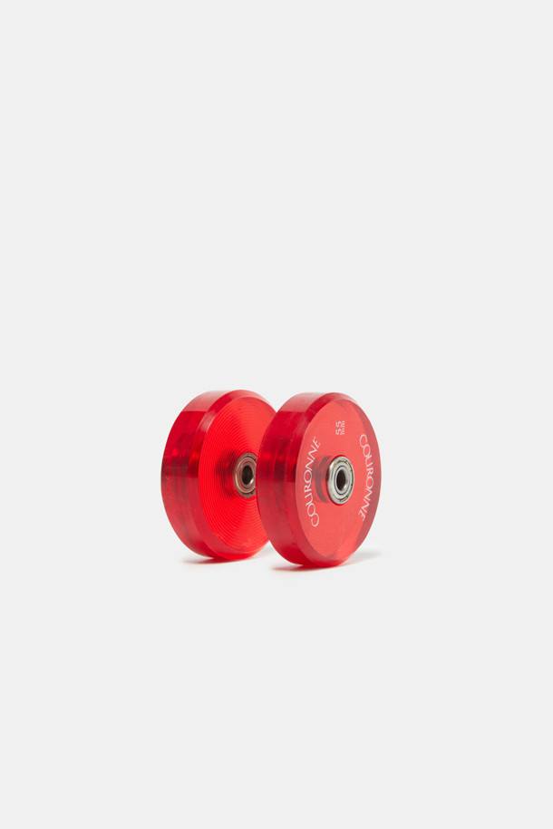 베이글 캐리어 전용 교체용 휠, Bagel Color Wheel Set (Red)입니다. 지름 5.5cm의 레드 컬러 플라스틱 휠로, 가방 커스터마이징에 활용할 수 있습니다. 구성품은 컬러휠 8PCS, 렌치 2PCS, 볼트, 베어링, 휠 체인지 매뉴얼로 이루어져 있으며, 10가지 컬러 선택이 가능합니다.
