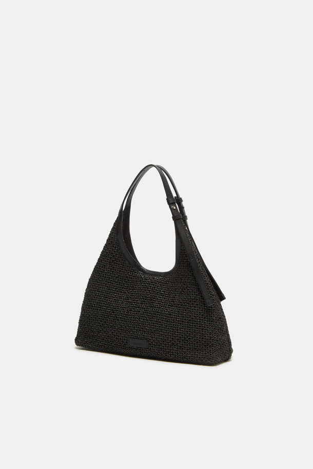 Seine Tote 30 Raffia (Black)_COURONNE - 코오롱몰