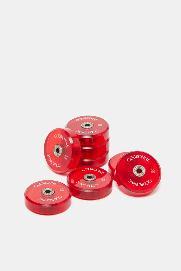 베이글 캐리어 전용 교체용 휠, Bagel Color Wheel Set (Red)입니다. 지름 5.5cm의 레드 컬러 플라스틱 휠로, 가방 커스터마이징에 활용할 수 있습니다. 구성품은 컬러휠 8PCS, 렌치 2PCS, 볼트, 베어링, 휠 체인지 매뉴얼로 이루어져 있으며, 10가지 컬러 선택이 가능합니다.
