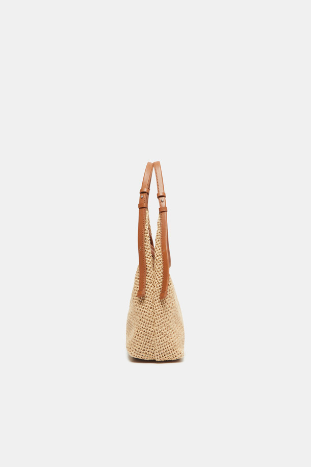2차 예약판매] Seine Tote 30 Raffia (Brown)_COURONNE - 코오롱몰