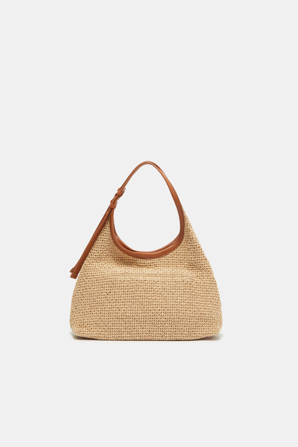 COURONNE] Seine Tote 30 Raffia (Brown)
