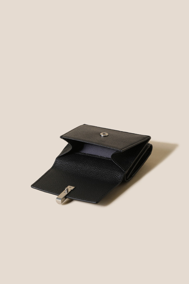 COURONNE - 반지갑 - Flanner Mini-half Wallet