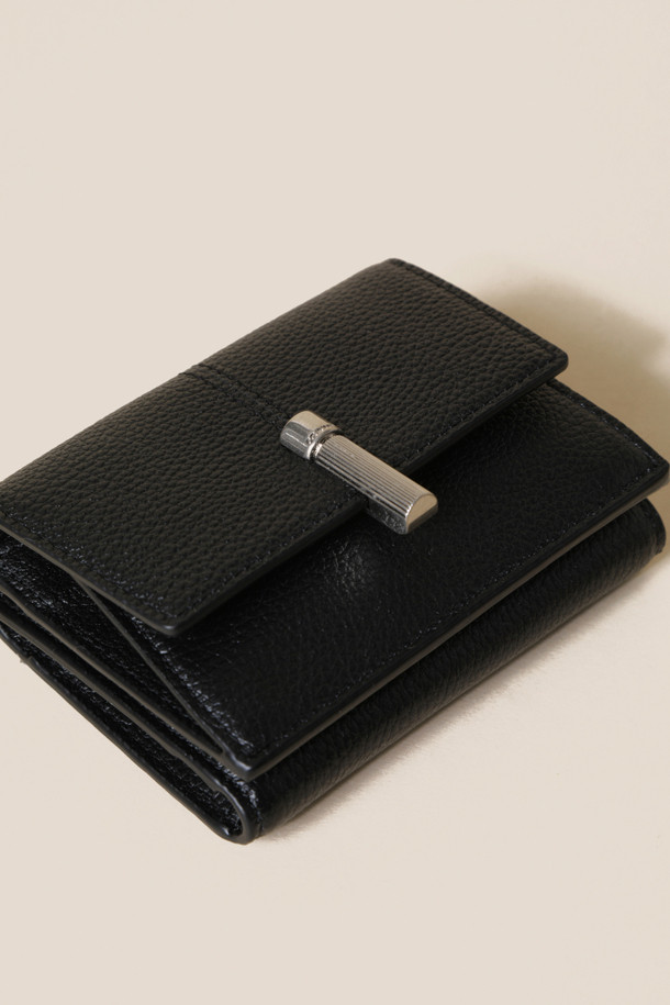 COURONNE - 반지갑 - Flanner Mini-half Wallet